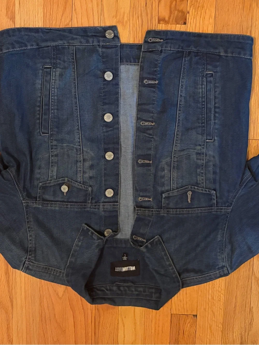 Women’s Dark Blue Denim Jacket - Youth Jean Jacket